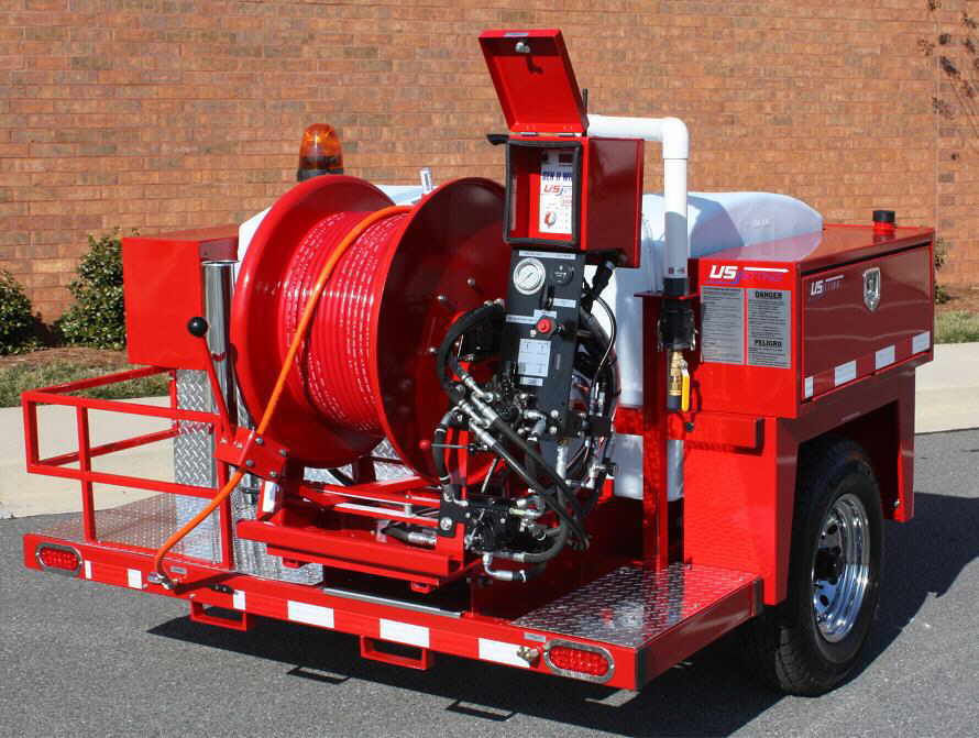 sewer hydro jetting machine