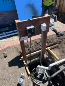 Sump Pumps, Area Drains and French Drains 1 Pump Installation for ADU