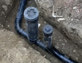 Sewer Cleanout and Backwater Valve