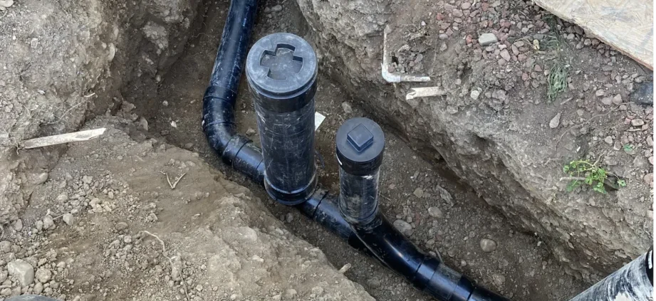 Sewer Cleanout and Backwater Valve